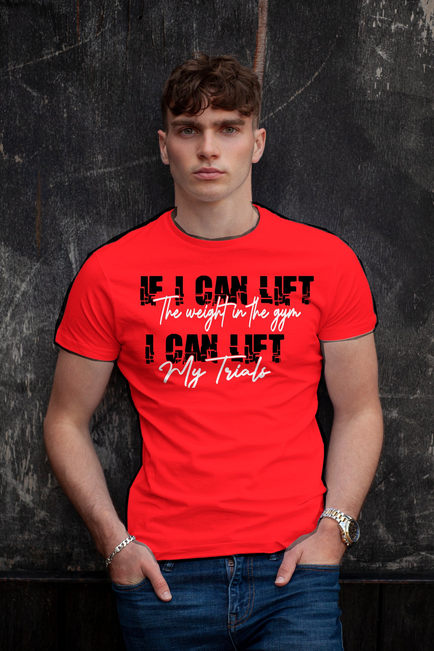 If I Can Lift The Weight In The Gym, I Can Lift My Trials T-Shirt